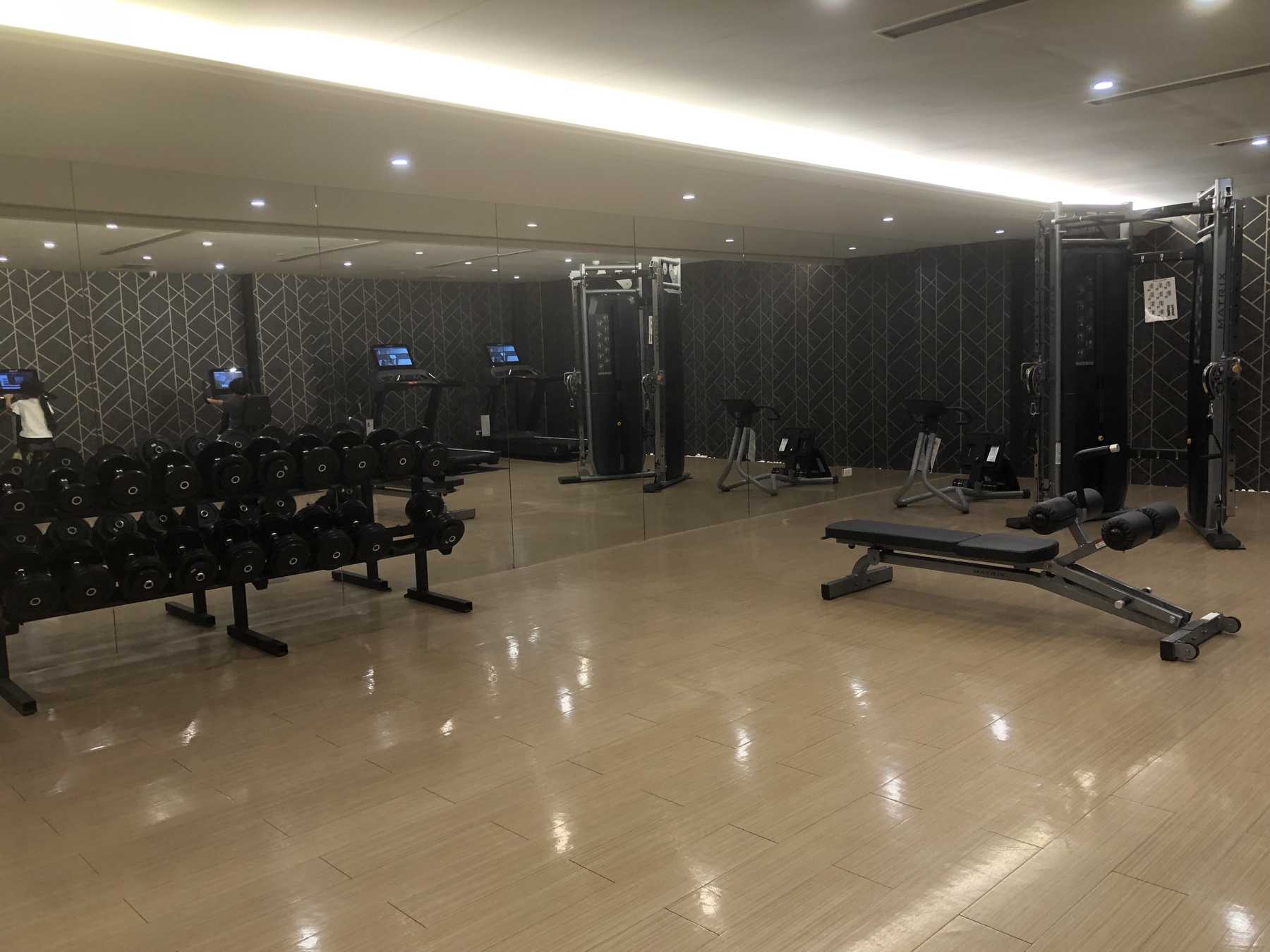 24-hour gym at SOL Hotel Hsinchu