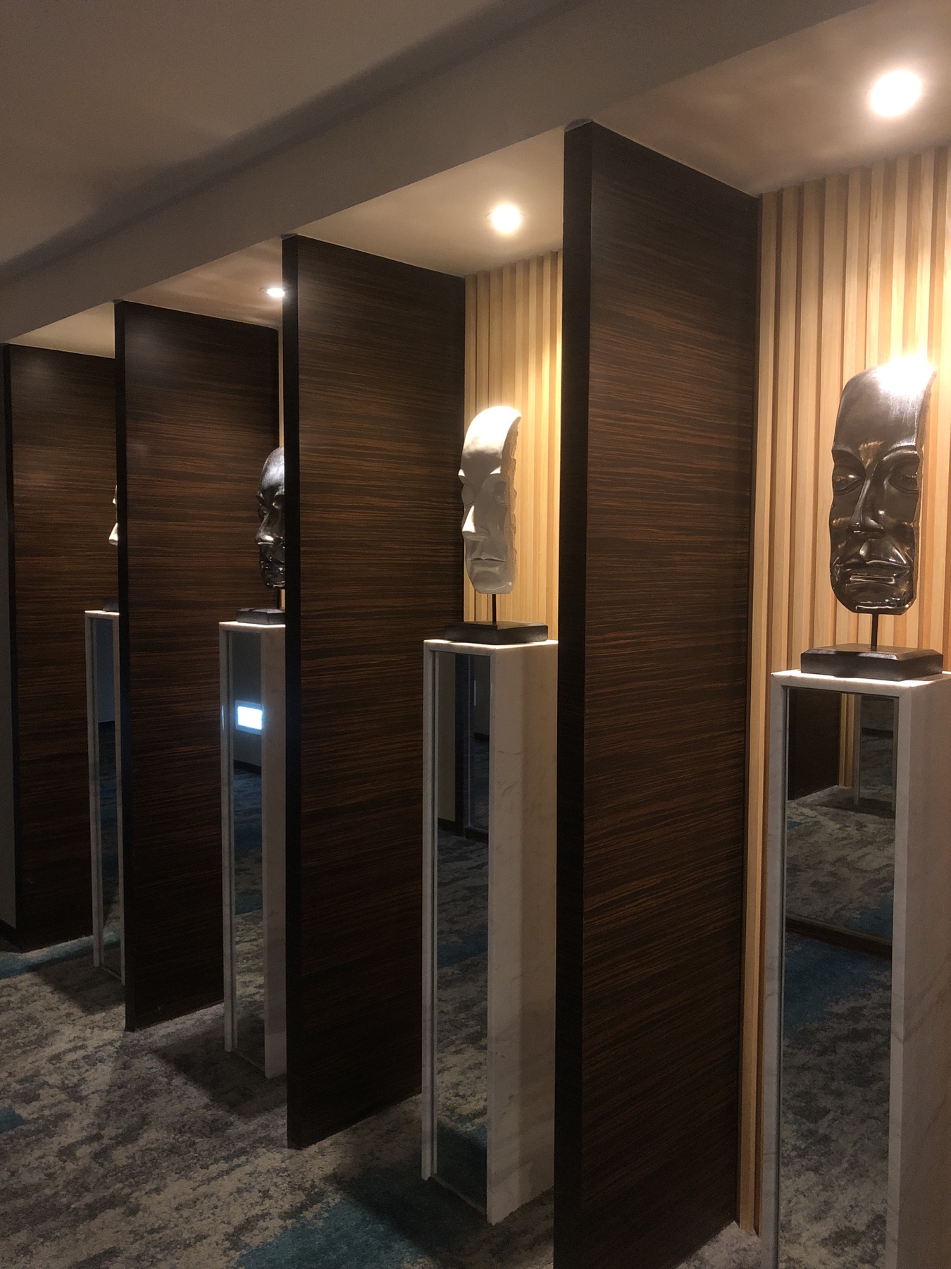 Art installations on different floors of SOL Hotel Hsinchu