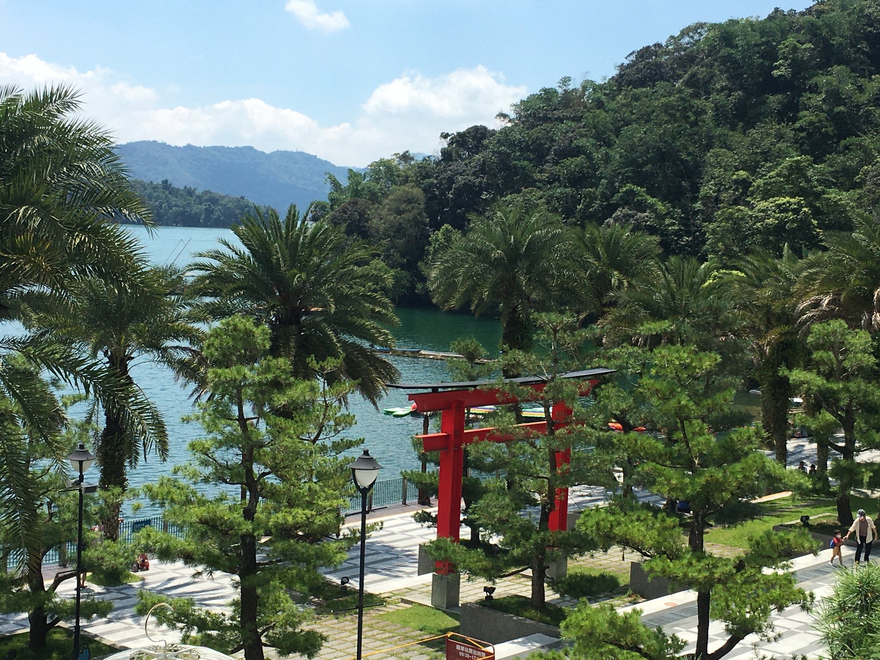 南投日月潭湖光山色